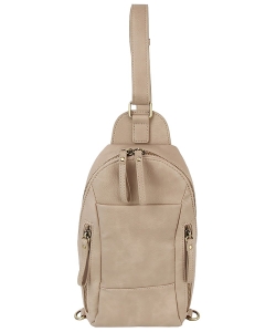Fashion Sling Bag Backpack CQF011 STONE